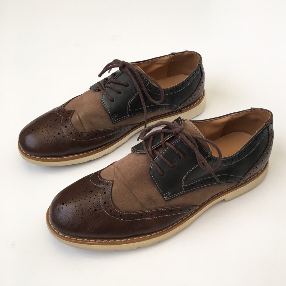 Geraldi Sawyer Leather Classic Oxford Shoes 9